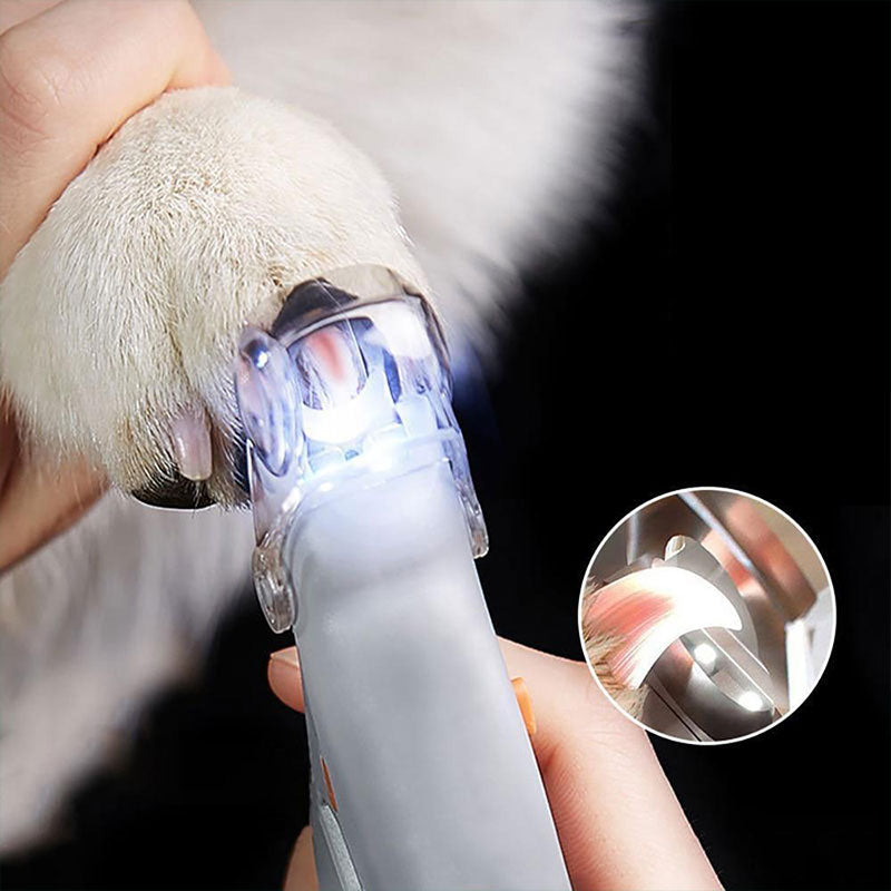 PawLux Pro Trimmer | Cortadora de uñas para perros avanzada con sensores de seguridad de precisión y diseño duradero