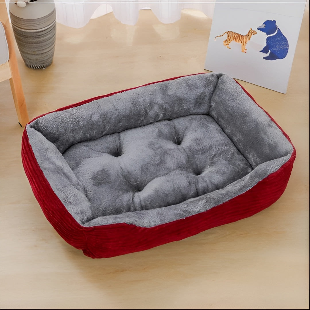 Lyxig Ortopedisk Plush Pet Bed - PlushNest