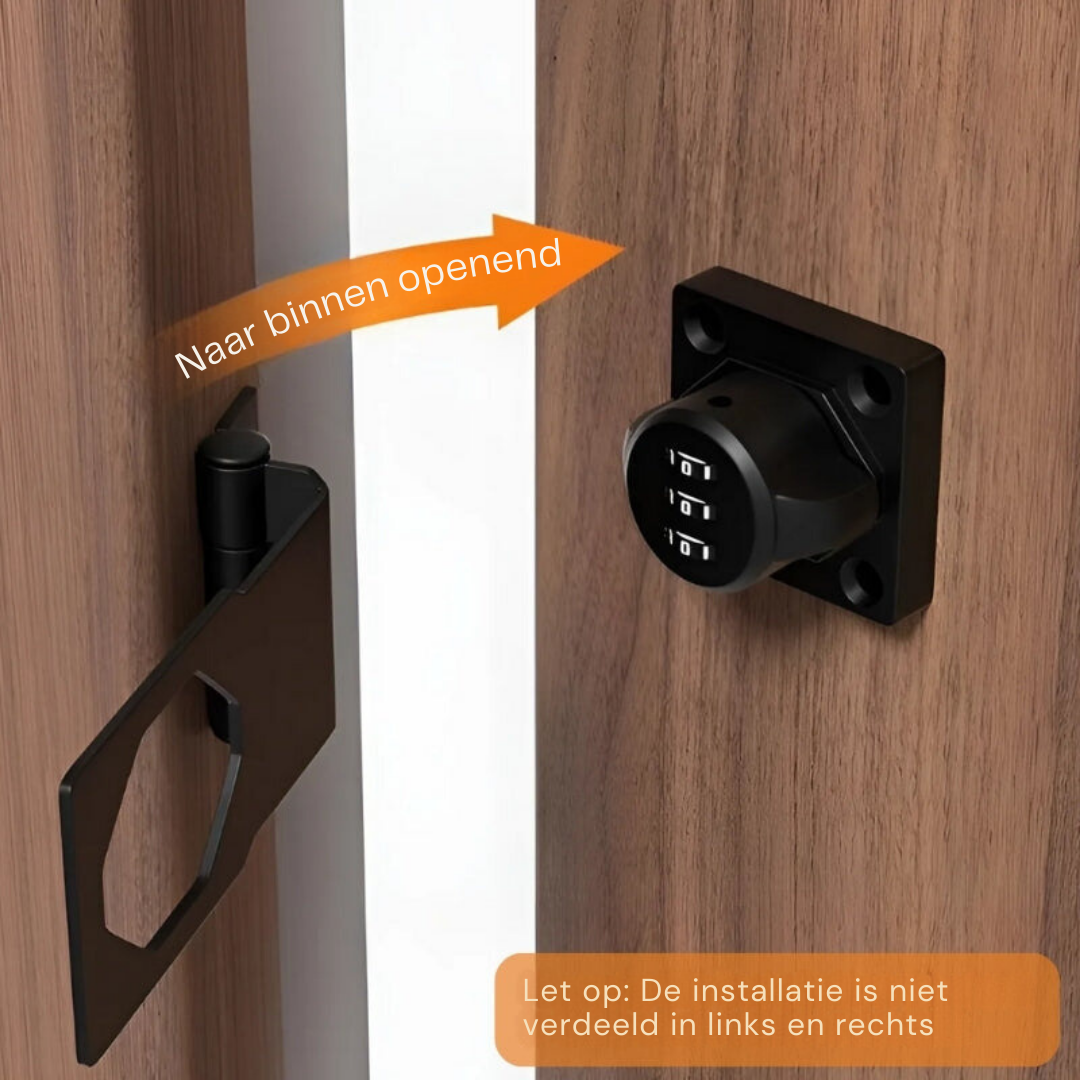 Nyckellös Kombinationslås - SecureCode