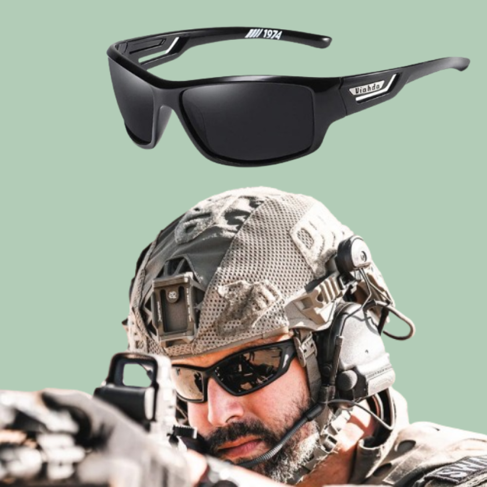 Gafas de sol polarizadas GlareShield | Gafas fotochromáticas UV 400 duraderas para actividades al aire libre