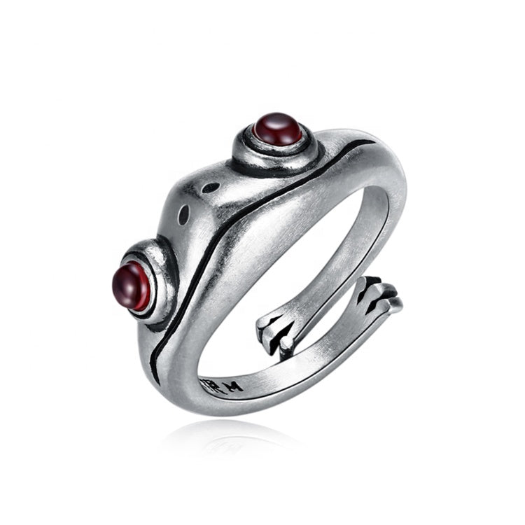 Silvrig Ring med Unik Design – Pixie