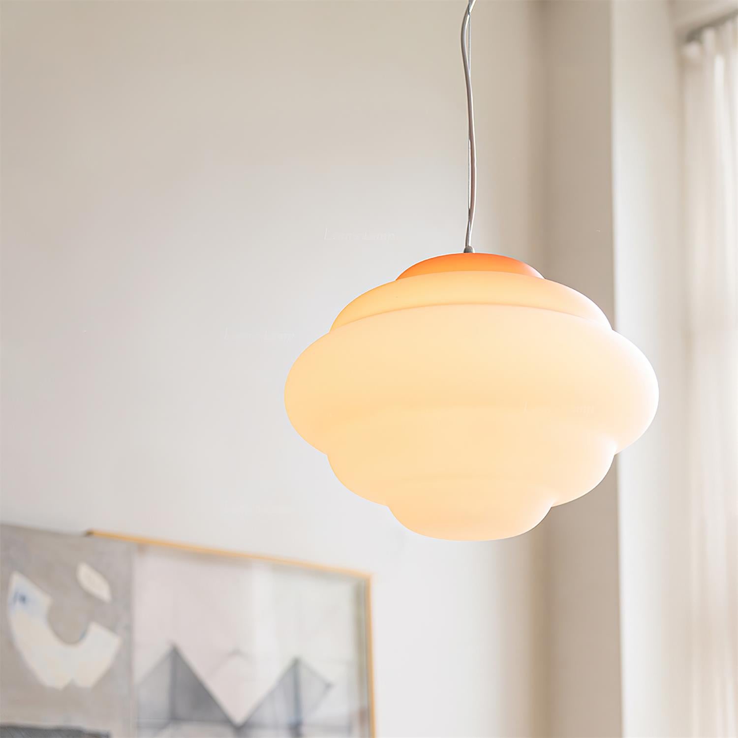 Pendellampa med gradient och mjuk ljusfördelning - Aérola