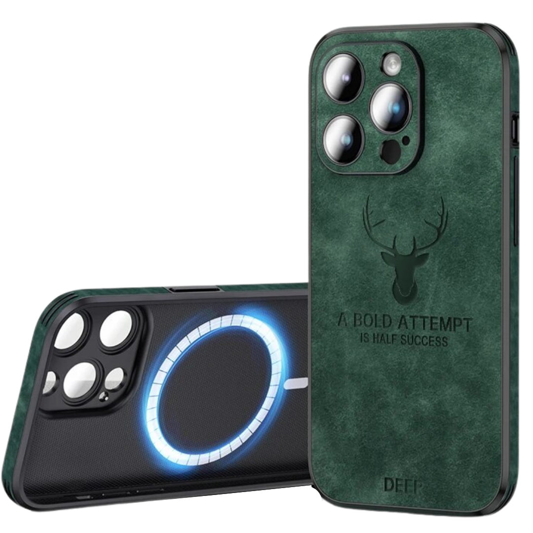 Lyxigt Hjortskinn iPhone-fodral - Veltro