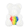 VivaBloom Oso de Rosa Romántico | Oso de rosa eterno hecho a mano para momentos llenos de amor