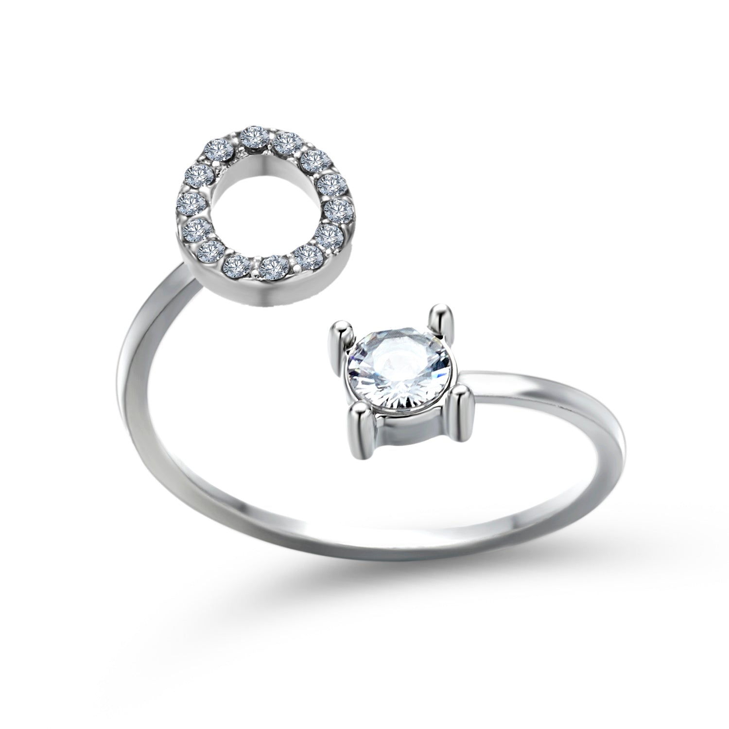 JewelEngrave | Elegant ring med dina initialer, för att bevara minnena levande