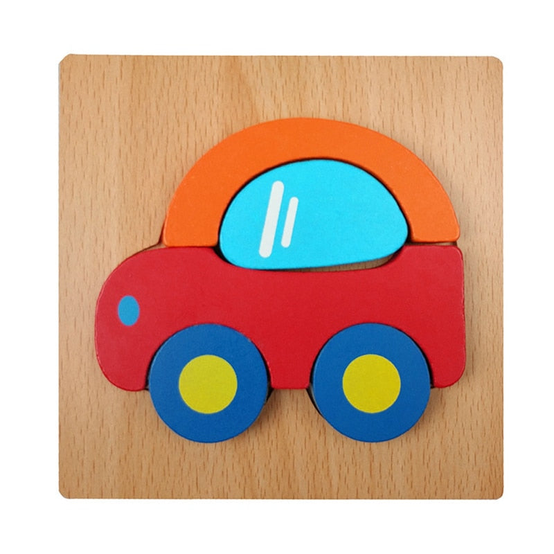 Montessori Trä Lärande Pussel – ColourJoy (Köp 1 Få 1 Gratis)