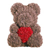 VivaBloom Oso de Rosa Romántico | Oso de rosa eterno hecho a mano para momentos llenos de amor