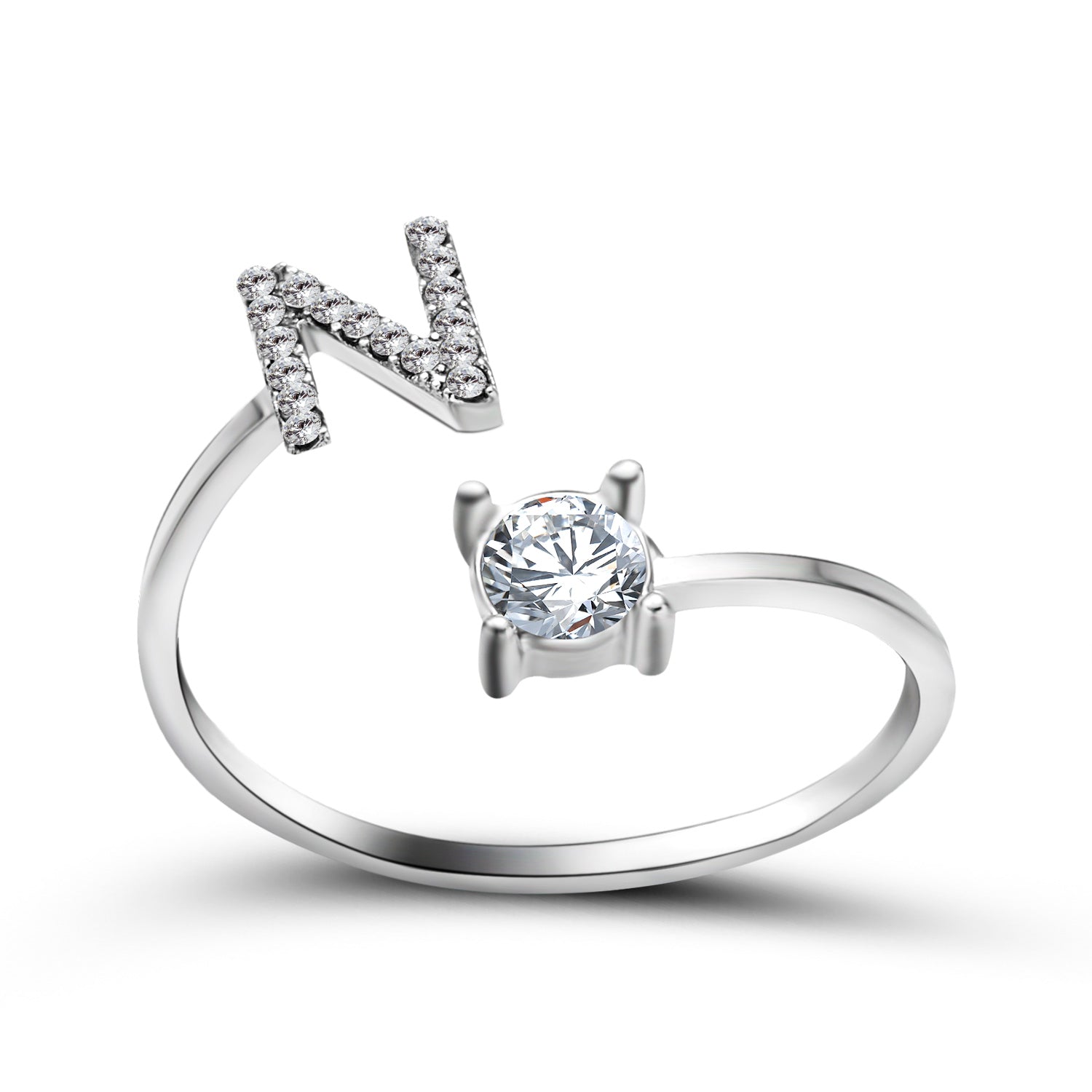 JewelEngrave | Elegant ring med dina initialer, för att bevara minnena levande
