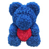 VivaBloom Oso de Rosa Romántico | Oso de rosa eterno hecho a mano para momentos llenos de amor