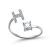 JewelEngrave | Elegant ring med dina initialer, för att bevara minnena levande