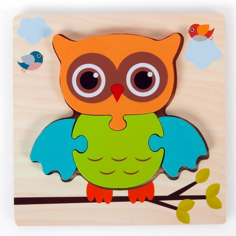 Montessori Trä Lärande Pussel – ColourJoy (Köp 1 Få 1 Gratis)