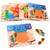 Montessori Trä Lärande Pussel – ColourJoy (Köp 1 Få 1 Gratis)