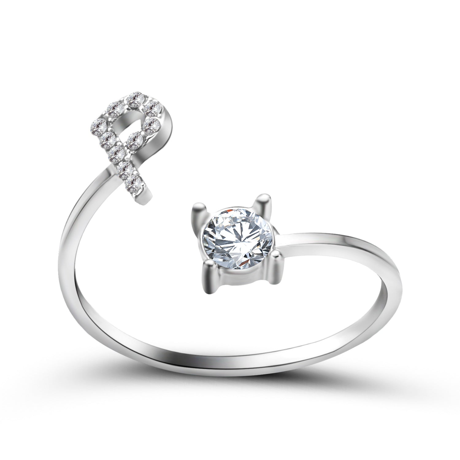 JewelEngrave | Elegant ring med dina initialer, för att bevara minnena levande