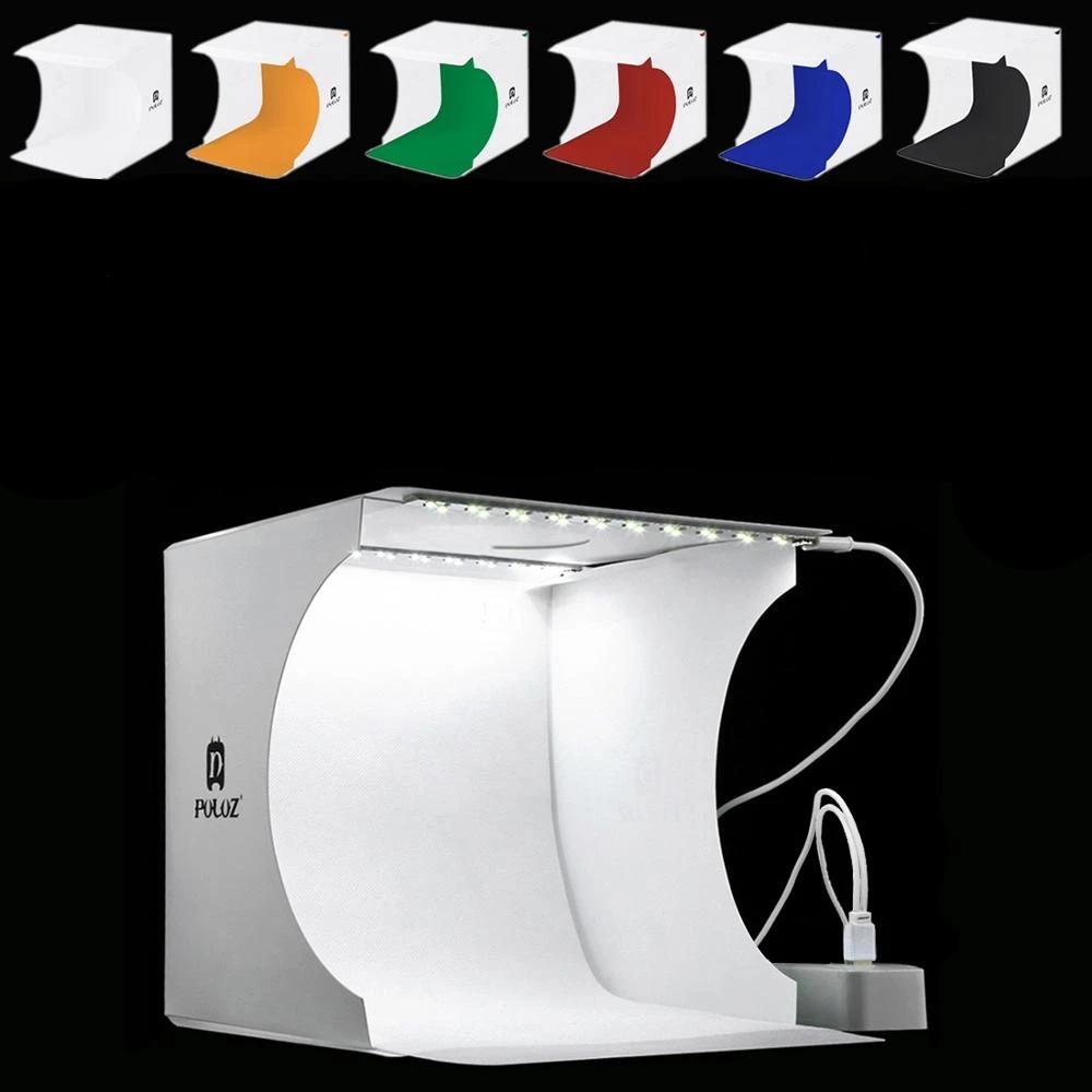 Portabelt Fotostudio med LED-belysning – LumiCube