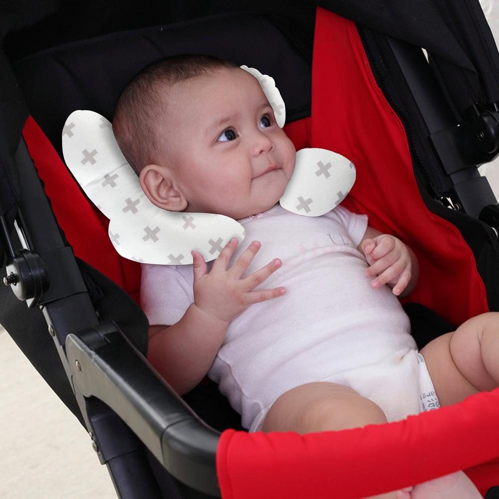 U-formad Baby Nackkudde för Resor och Barnvagnar – Kramstöd