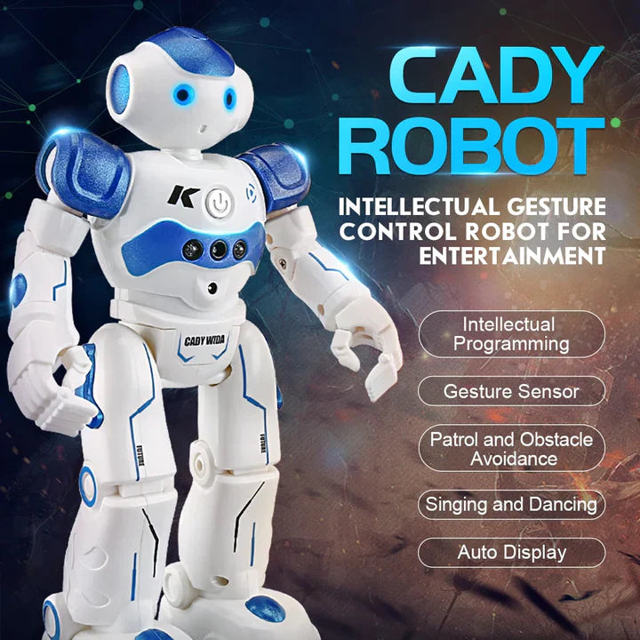 SmartCompanion Interaktiv Robot | Flerspråkig, gestresponsiv teknik för barn och familjer