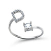 JewelEngrave | Elegant ring med dina initialer, för att bevara minnena levande