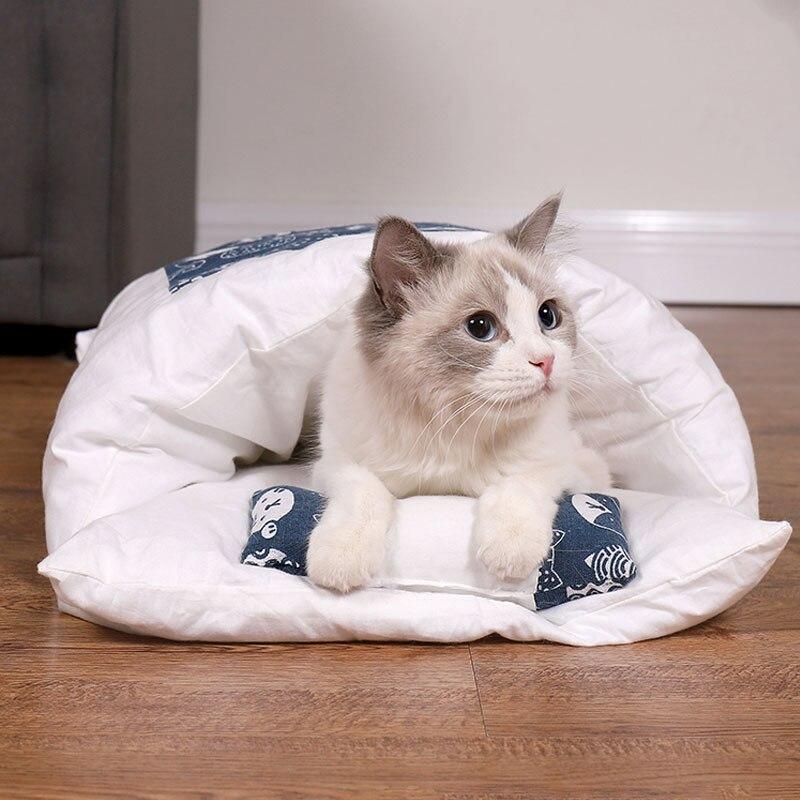 Vinterkatt Sovsäck – SnugKitty Frost Magic