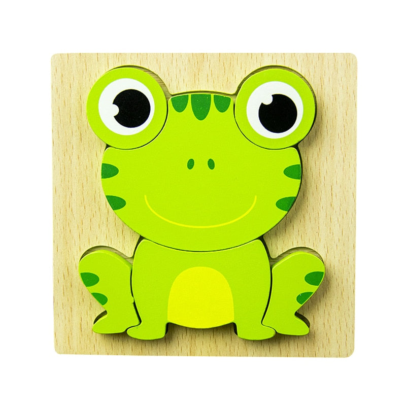 Montessori Trä Lärande Pussel – ColourJoy (Köp 1 Få 1 Gratis)