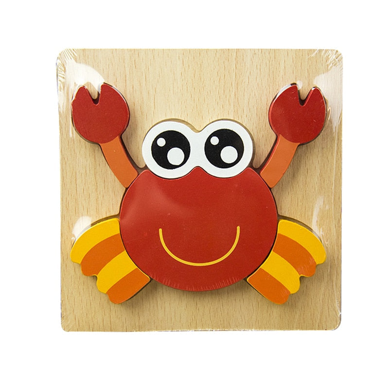 Montessori Trä Lärande Pussel – ColourJoy (Köp 1 Få 1 Gratis)