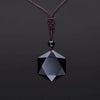 Läkande Halsband | Halsband med Svart Obsidian Pendant