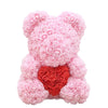 VivaBloom Oso de Rosa Romántico | Oso de rosa eterno hecho a mano para momentos llenos de amor