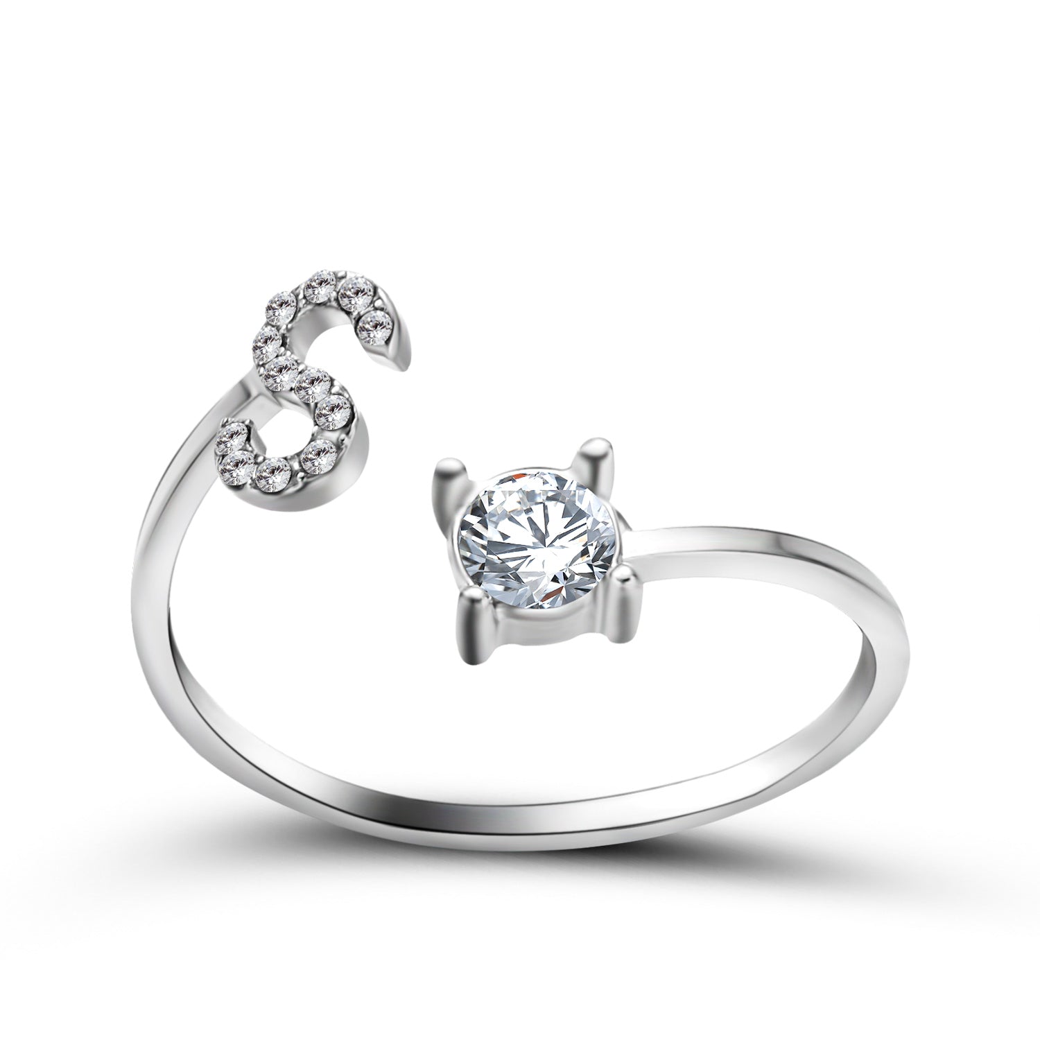 JewelEngrave | Elegant ring med dina initialer, för att bevara minnena levande