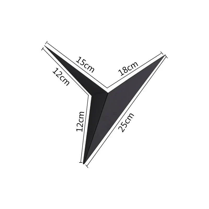 NoctiLux Geometrisk LED Vägglampa | Modern sängbelysning för moderna hem