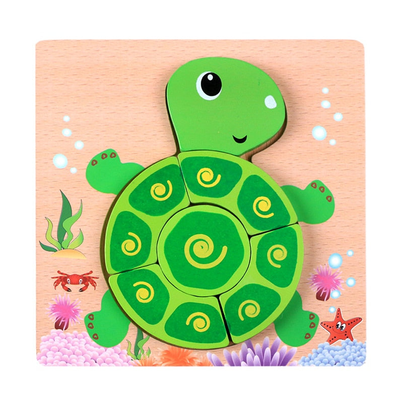 Montessori Trä Lärande Pussel – ColourJoy (Köp 1 Få 1 Gratis)