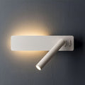 LED-Läslampa för väggen | Svängbar arm, Varmt läsljus