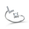 JewelEngrave | Elegant ring med dina initialer, för att bevara minnena levande
