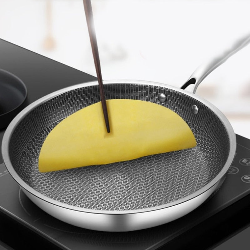 Repfria rostfria stålstekpanna med non-stick beläggning – ProCook Elite