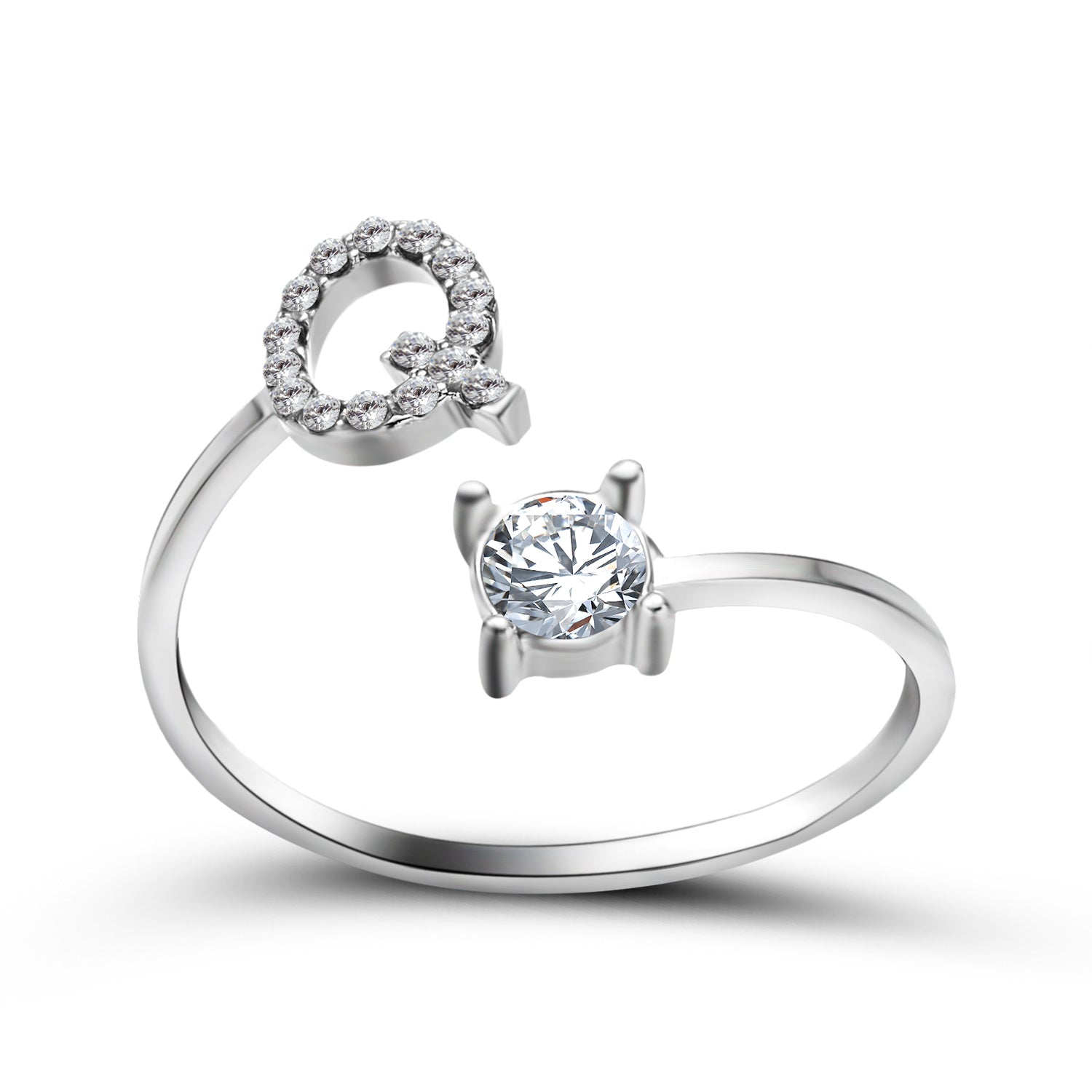 JewelEngrave | Elegant ring med dina initialer, för att bevara minnena levande