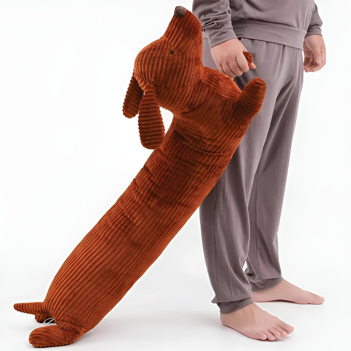 Plush Ergonomisk Dachshundkudde – DaxiRest