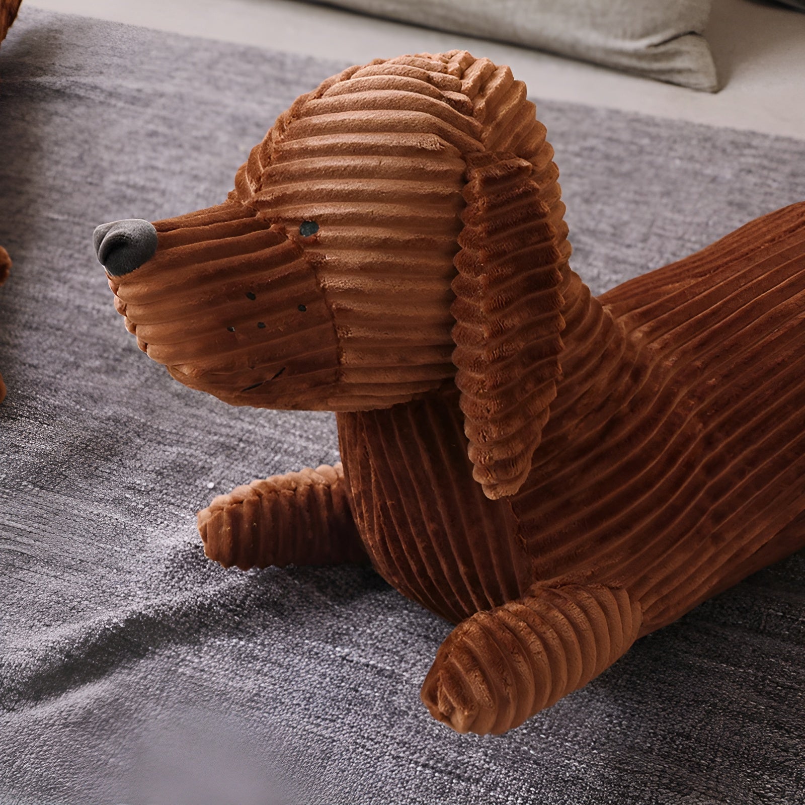 Plush Ergonomisk Dachshundkudde – DaxiRest