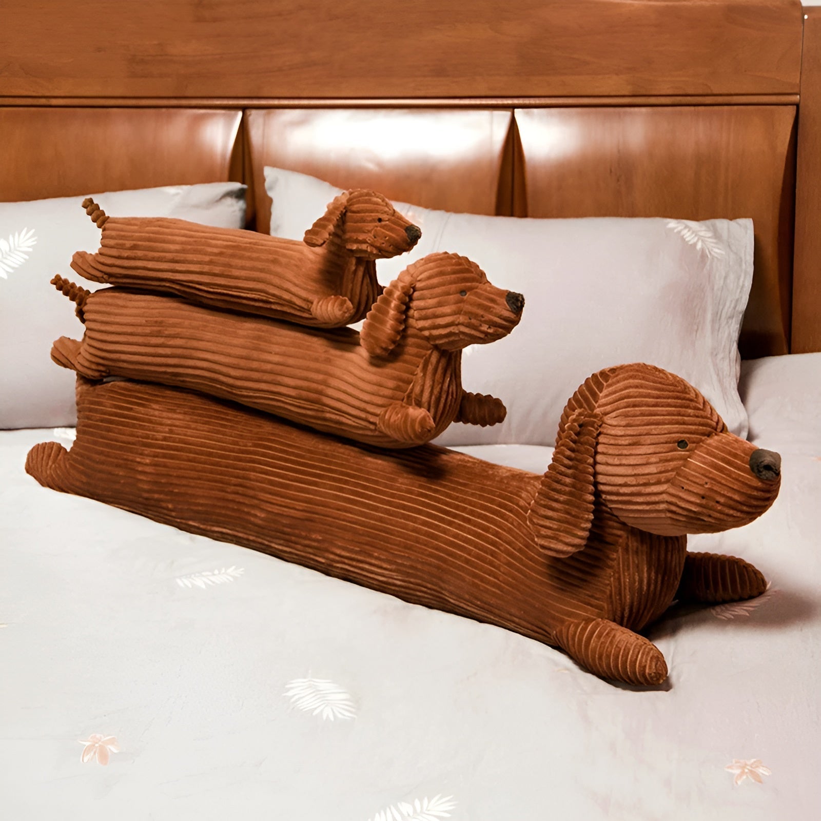 Plush Ergonomisk Dachshundkudde – DaxiRest