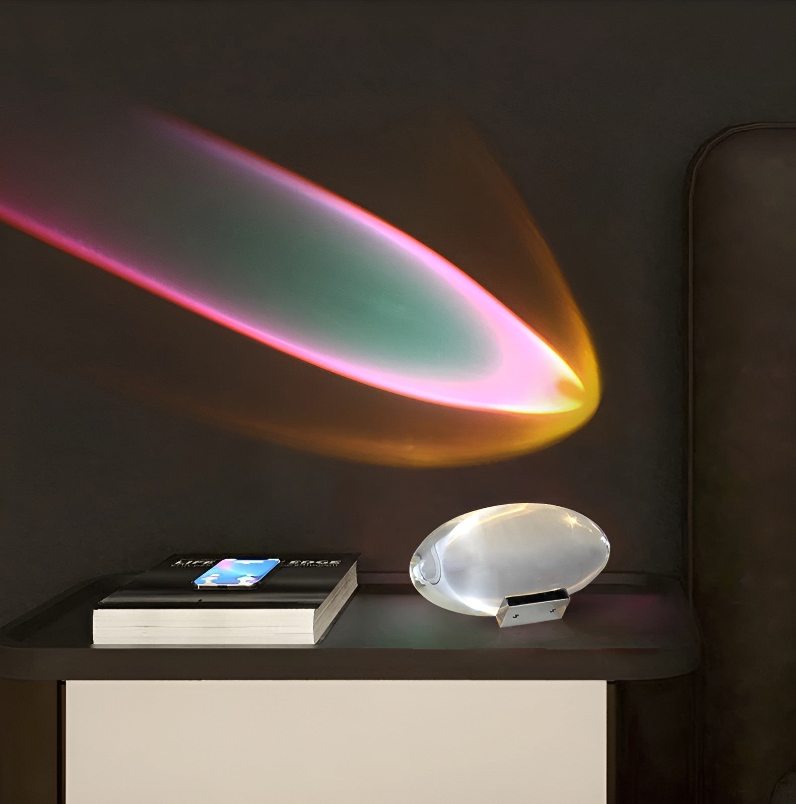 Prismatisk Projektionslampa med LED – Lunara