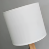Flexibel Trä Skrivbordslampa – LumoBot