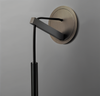 Minimalistisk Vägglampa med Rökt Glas – Orvane