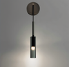 Minimalistisk Vägglampa med Rökt Glas – Orvane