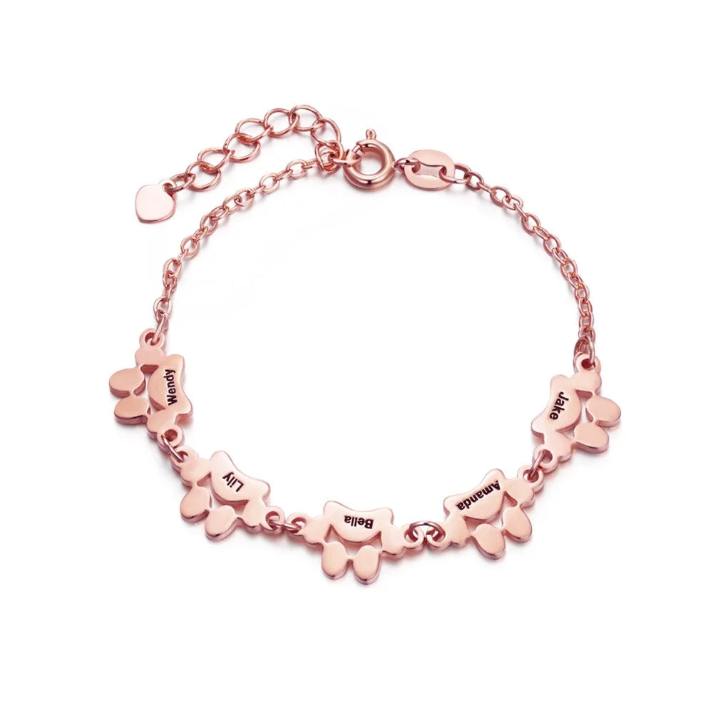 PetAmour Signaturarmband | Anpassningsbar husdjursjuvel med ingraverade namn