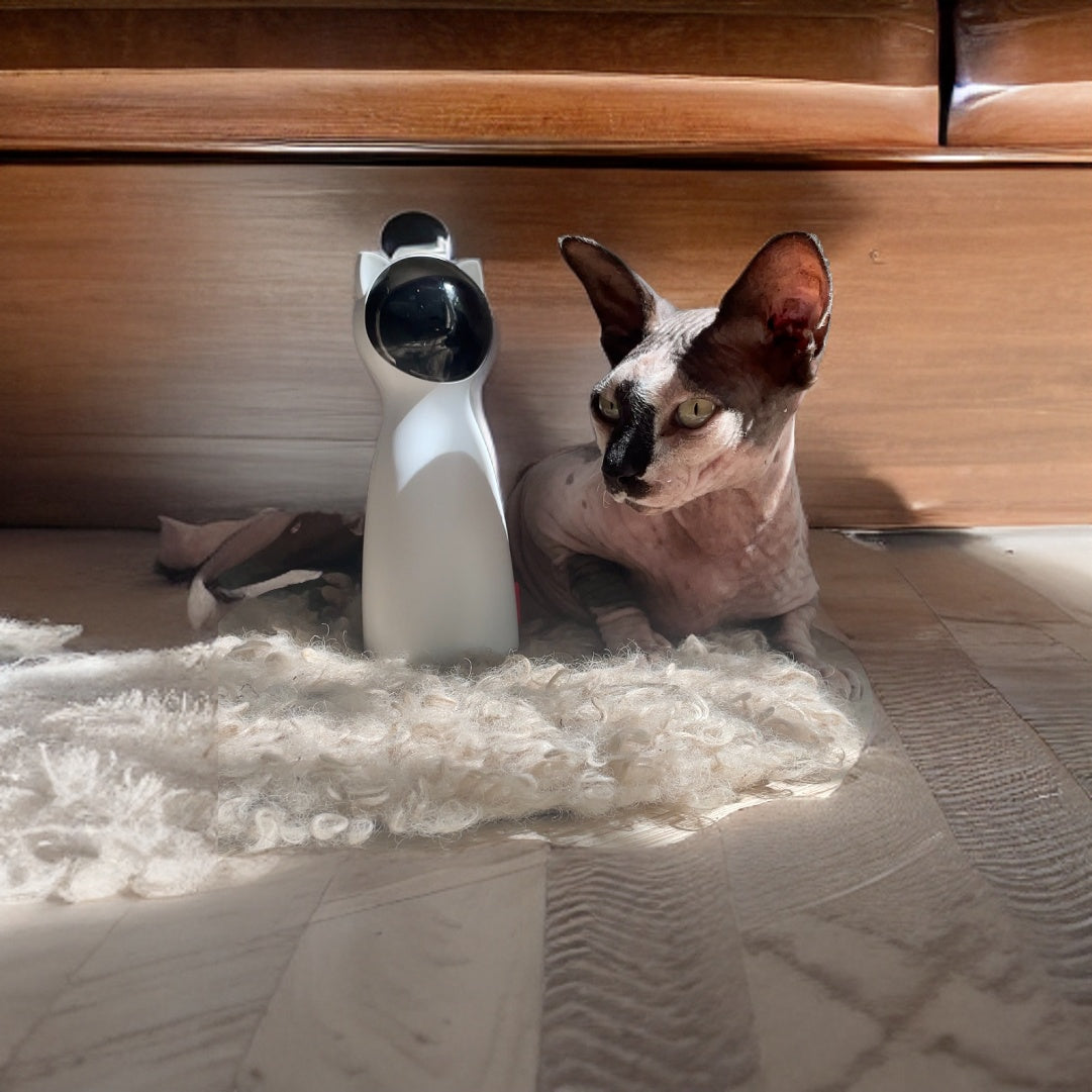 FelineChase Smart Laser Toy | Interaktiv Automatisk Laser för Katter