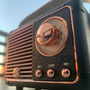Sonique Classic Bluetooth-högtalare | Premium 2.0-kanals trådlös högtalare med rikt ljud och retrodesign