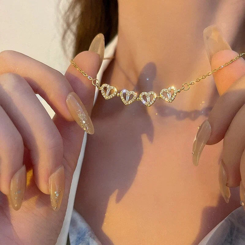 RadiantBond Evig Halsband | Lyxigt justerbart halsband som symboliserar kärlek och välstånd