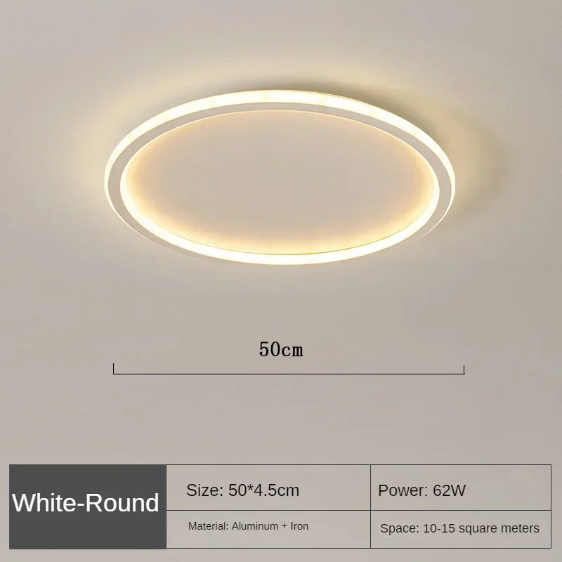 Skandinavisk LED Taklampa – Modern, Dimbar & Stilren för Vardagsrum, Matrum & Hall