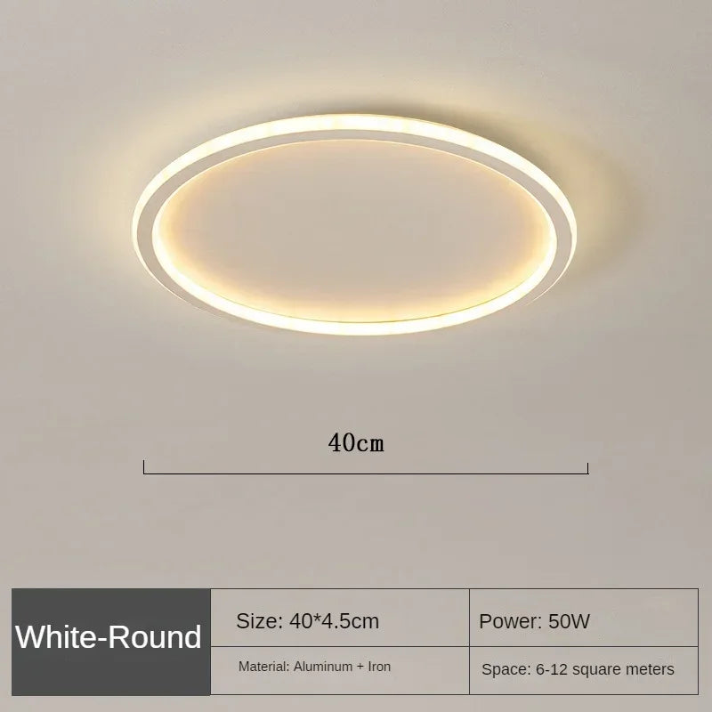 Skandinavisk LED Taklampa – Modern, Dimbar & Stilren för Vardagsrum, Matrum & Hall