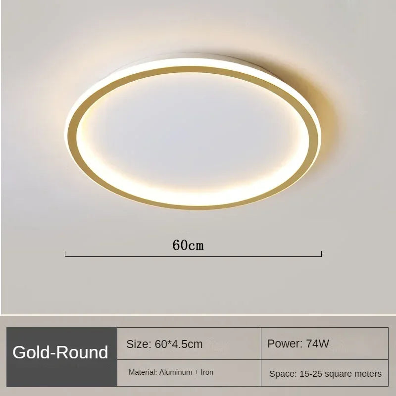 Skandinavisk LED Taklampa – Modern, Dimbar & Stilren för Vardagsrum, Matrum & Hall
