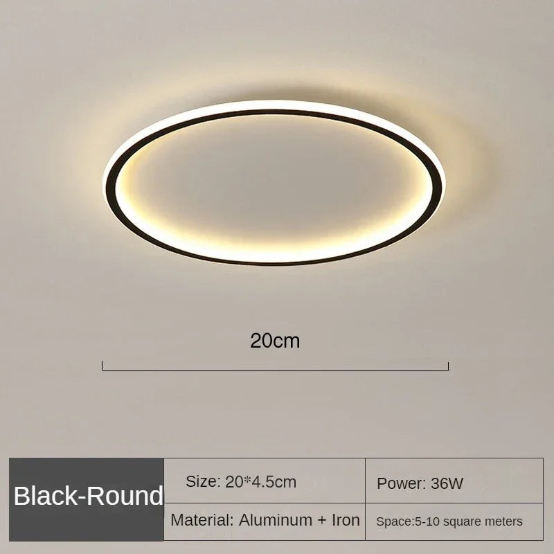 Skandinavisk LED Taklampa – Modern, Dimbar & Stilren för Vardagsrum, Matrum & Hall