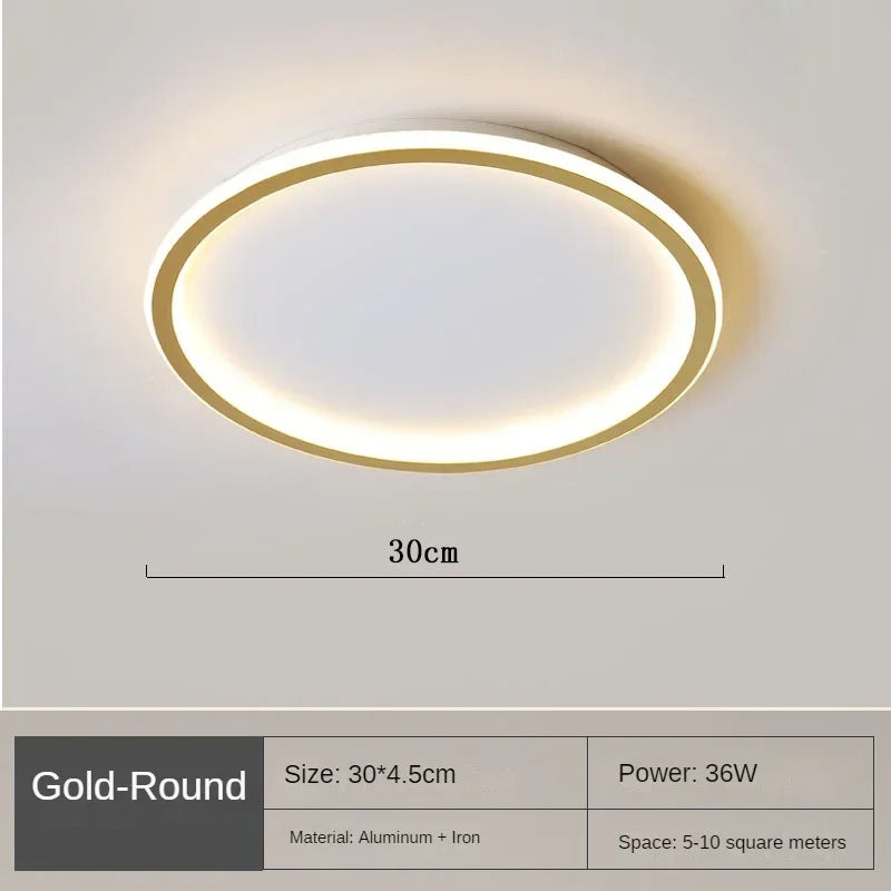 Skandinavisk LED Taklampa – Modern, Dimbar & Stilren för Vardagsrum, Matrum & Hall