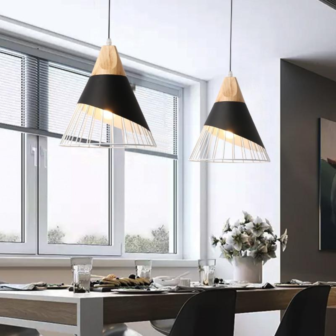 Trendig Skandinavisk Industriell Pendellampa – UrbanBeam